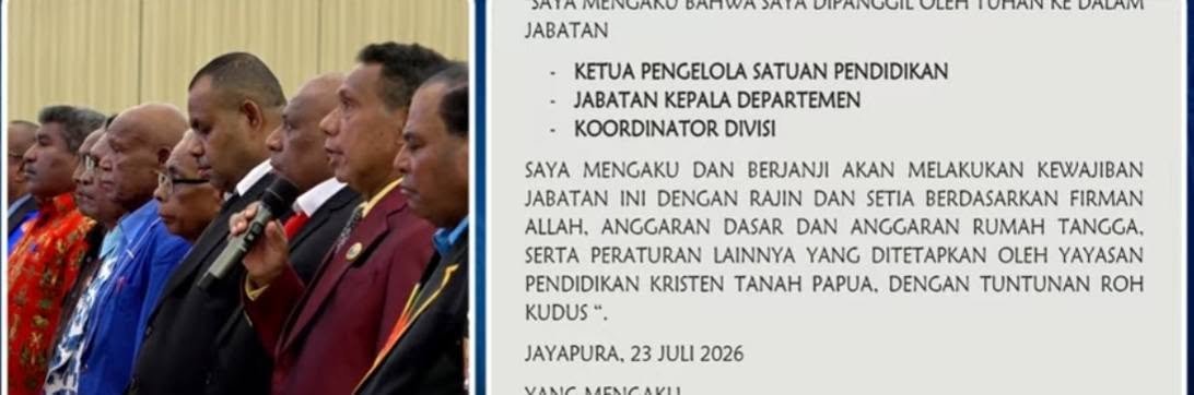 PERAN YPK DI KABUPATEN KEEROM PASCA PELANTIKAN PSP YPK